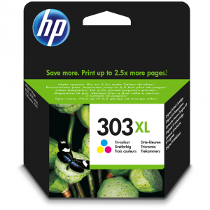 HP 303XL farve blækpatron 10ml original T6N03AE