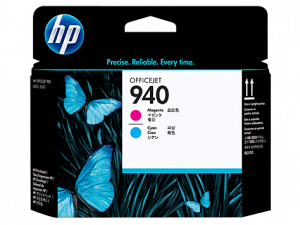 HP 940 printhoved magenta + cyan original HP C4901A