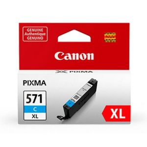 Canon CLI-571XLC cyan blækpatron 11ml original Canon 0332C001