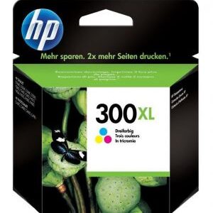 HP 300XL farve blækpatron 11ml original HP CC644EE