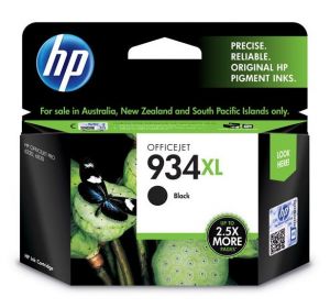 HP 934XL sort blækpatron 25,5ml original C2P23AE#BGX