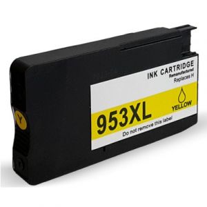 HP 953XL gul blækpatron 26ml kompatibel F6U18AE