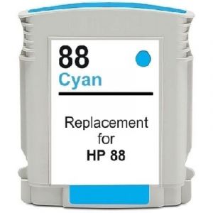 HP 88XL cyan blækpatron 24ml kompatibel HP C9391AE