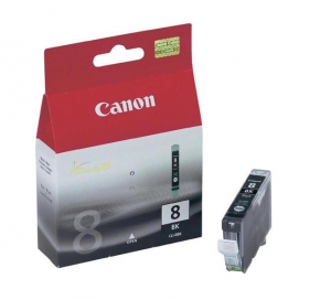 Canon CLI-8BK sort blækpatron 13ml original Canon 0620B001