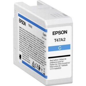 Epson T47A2 cyan blækpatron original 50ml Epson C13T47A200