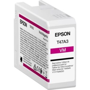 Epson T47A3 magenta blækpatron original 50ml Epson C13T47A300