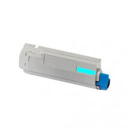 OKI 46490607 cyan toner 6.000 sider kompatibel