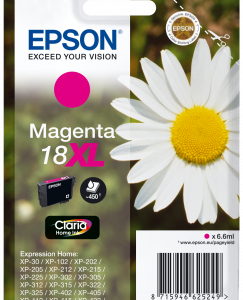 Epson 18XL magenta blækpatron 6,6ml original Epson C13T18134010