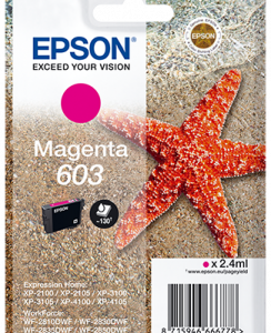 Epson 603 magenta blækpatron original 2.4 ml Epson C13T03U34010