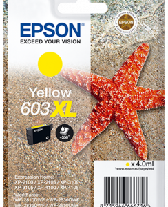 Epson 603 xl gul blækpatron original 4 ml Epson C13T03A44010