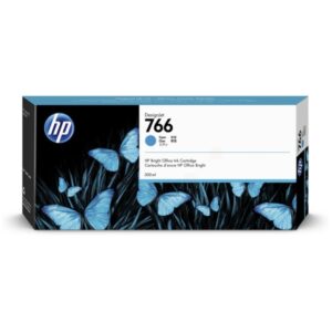 HP 766 cyan original blækpatron 300ml HP P2V89A