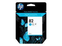 HP 82 cyan blækpatron original 69ml HP C4911A