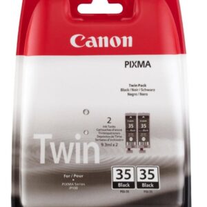 Canon PGI-35 twin pack sort original blækpatron 380 sider Canon 1509B012