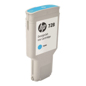 HP 728 cyan 300ml blækpatron original F9K17A