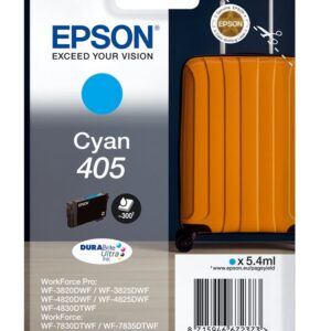Epson 405 cyan blækpatron original 5,4ml Epson C13T05G24010