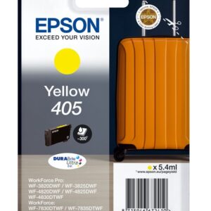 Epson 405 gul blækpatron original 5,4ml Epson C13T05G44010