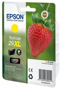 Epson 29XL gul blækpatron 6,4ml original Epson C13T29944010