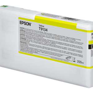 Epson T9134 gul blækpatron 200ml original Epson C13T913400