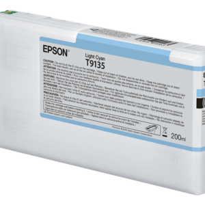 Epson T9135 light cyan blækpatron 200ml original Epson C13T913500