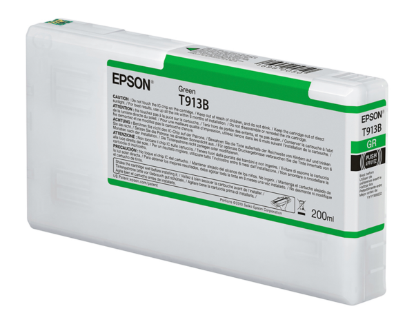 Epson T913B grøn blækpatron 200ml original Epson C13T913B00