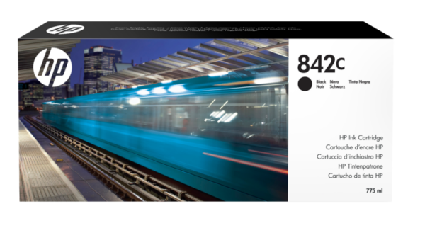 HP 842C XL sort original blækpatron 775ml HP C1Q53A