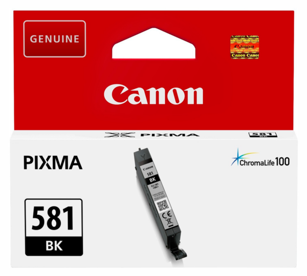 Canon CLI-581 BK sort blækpatron 5.6 ml original 2106C001