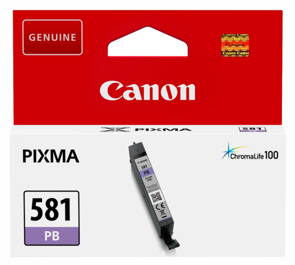 Canon CLI-581 PB foto blå blækpatron 5.6 ml original 2107C001