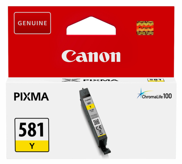 Canon CLI-581 Y gul blækpatron 5.6 ml original 2105C001