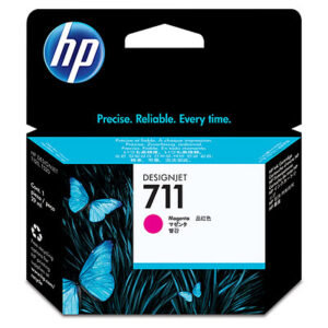 HP 711 magenta blækpatron original HP CZ131A.