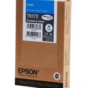 Epson T6172 xl cyan blækpatron original 100 ml Epson C13T617200
