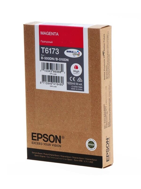 Epson T6173 xl magenta blækpatron original 100 ml Epson C13T617300