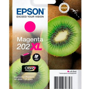 Epson 202XL magenta blækpatron 8,5ml original C13T02H34010