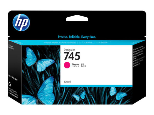 HP 745 magenta blækpatron 130ml original HP F9J95A