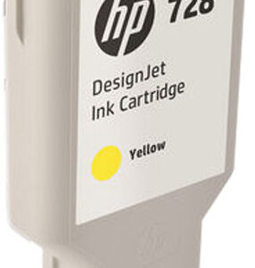 HP 728 gul 300 ml blækpatron original F9K15A