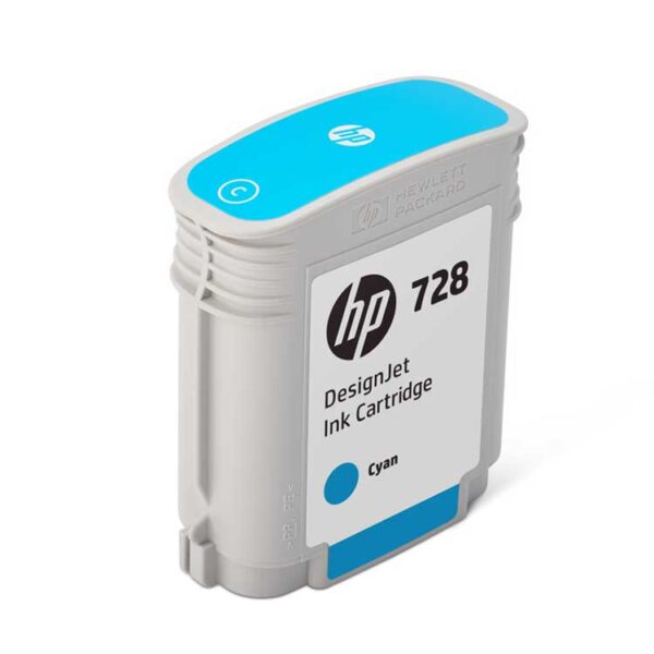 HP 728 Cyan 40ml blækpatron original F9J63A