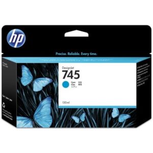 HP 745 cyan blækpatron 130ml original HP F9J97A