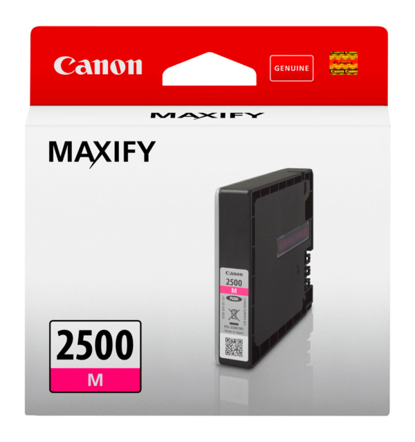 Canon PGI-2500 magenta blækpatron 9,6ml original 9302B001