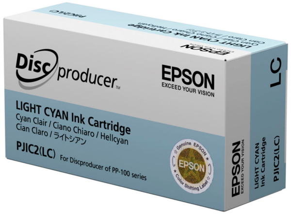 Epson PJI-C2 light cyan Discproducer blækpatron original Epson C13S020448