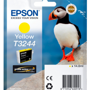 Epson T3244 gul blækpatron 14ml original Epson C13T32444010