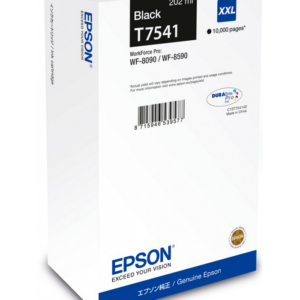Epson T7541 sort blækpatron 202ml original Epson C13T754140