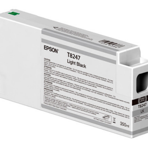 Epson T8247 light sort blækpatron 350ml original Epson C13T824700