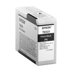 Epson T8501 foto sort blækpatron 80ml original Epson C13T850100