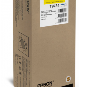 Epson T9734 XL gul blækpatron 192,4ml original C13T973400