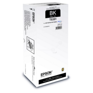 Epson T8381XL sort blækrefill 167,4ml original C13T838140