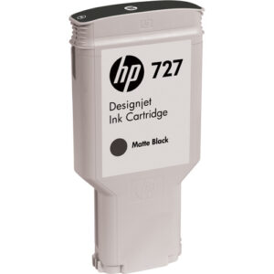 HP 727 mat sort blækpatron 300ml original HP C1Q12A