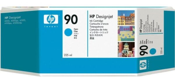 HP 90 cyan blækpatron original HP C5060A.