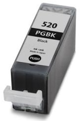 Canon PGI-520BK pigment sort blækpatron 20ml kompatibel
