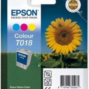 Epson T018 farve blækpatron 37ml original Epson C13T01840110
