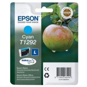 Epson T1292 cyan blækpatron 7ml original Epson C13T12924011