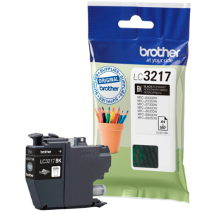 Brother LC3217BK sort blækpatron 550 sider original Brother LC-3217-BK